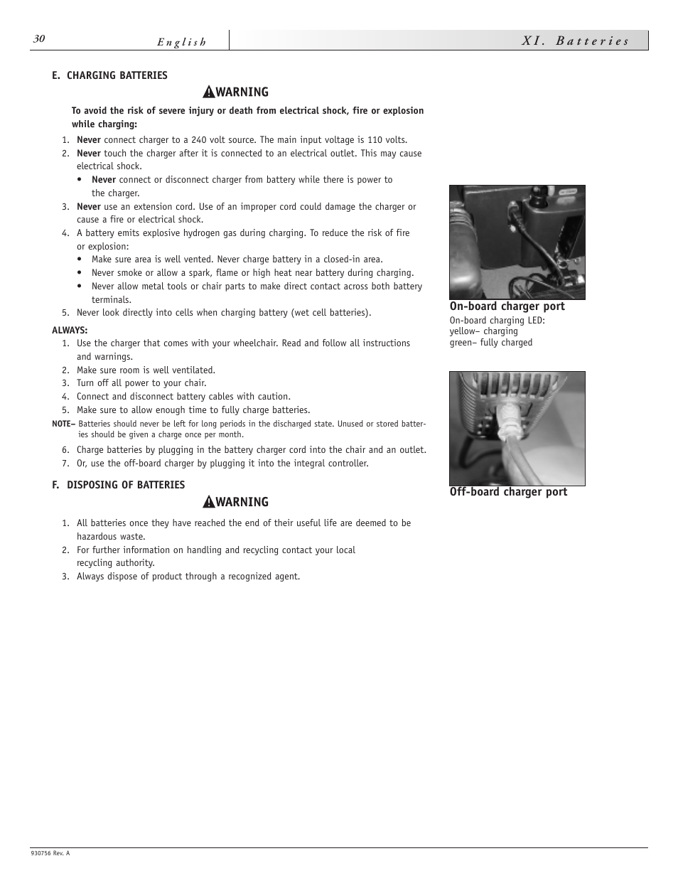 Sunrise Medical Aspire F11 User Manual | Page 31 / 108