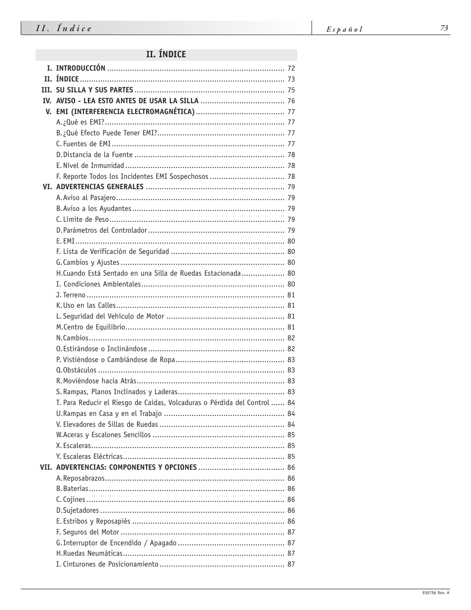 Sunrise Medical Aspire F11 User Manual | Page 74 / 108