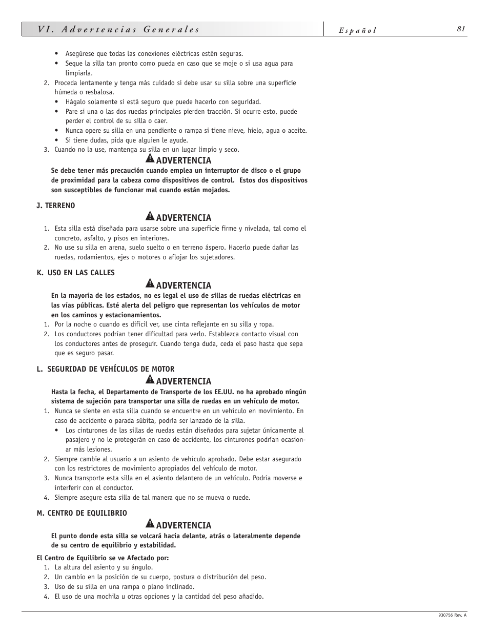 Sunrise Medical Aspire F11 User Manual | Page 82 / 108