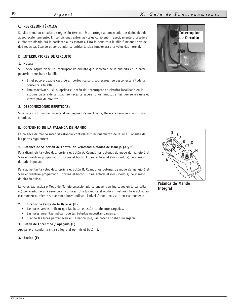 Sunrise Medical Aspire F11 User Manual | Page 97 / 108