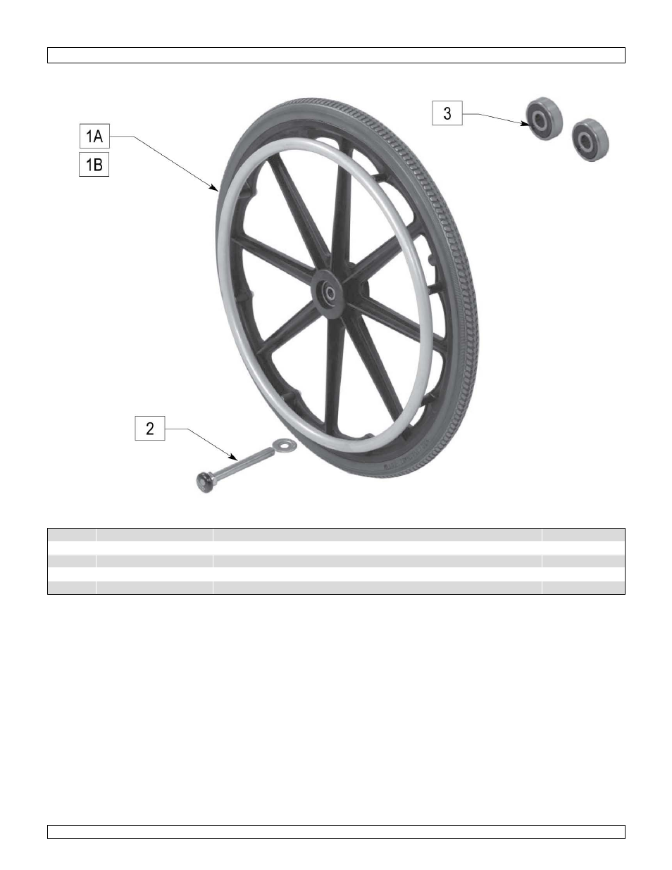 20" mag wheel | Sunrise Medical Breezy Ultra 4 User Manual | Page 17 / 35