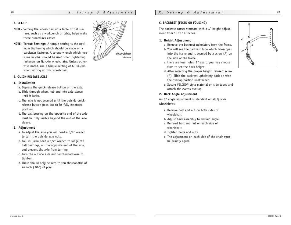 Sunrise Medical Quickie GTi Titanium None User Manual | Page 15 / 21