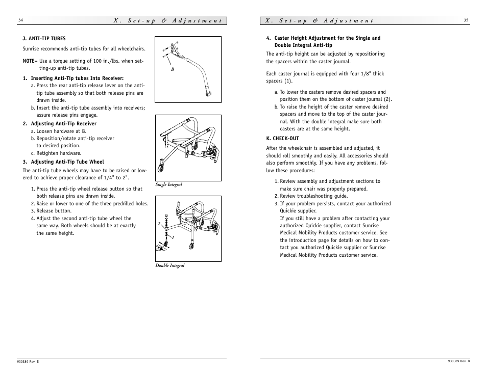 Sunrise Medical Quickie GTi Titanium None User Manual | Page 18 / 21