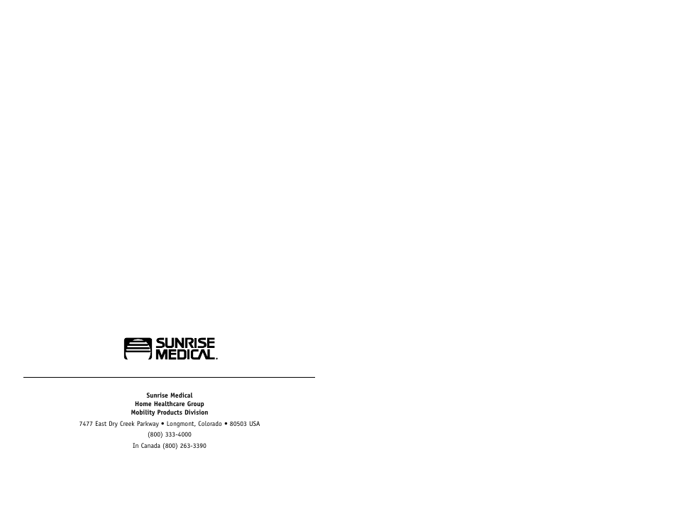 Sunrise Medical Quickie GTi Titanium None User Manual | Page 21 / 21