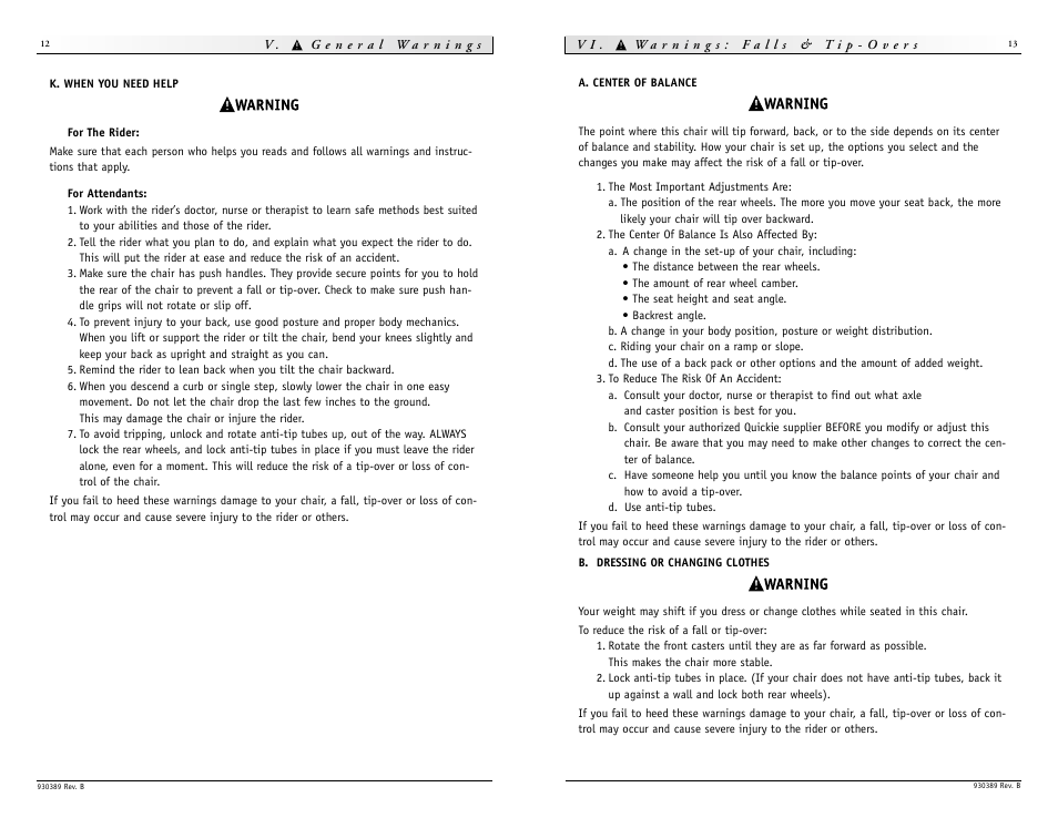 Sunrise Medical Quickie GTi Titanium None User Manual | Page 7 / 21