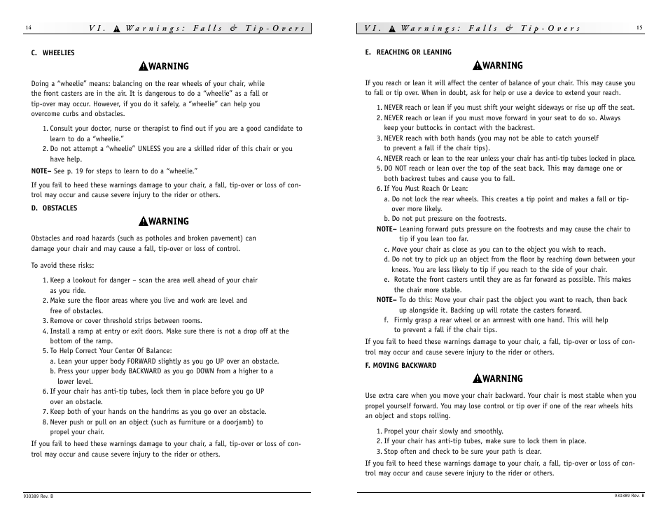 Sunrise Medical Quickie GTi Titanium None User Manual | Page 8 / 21