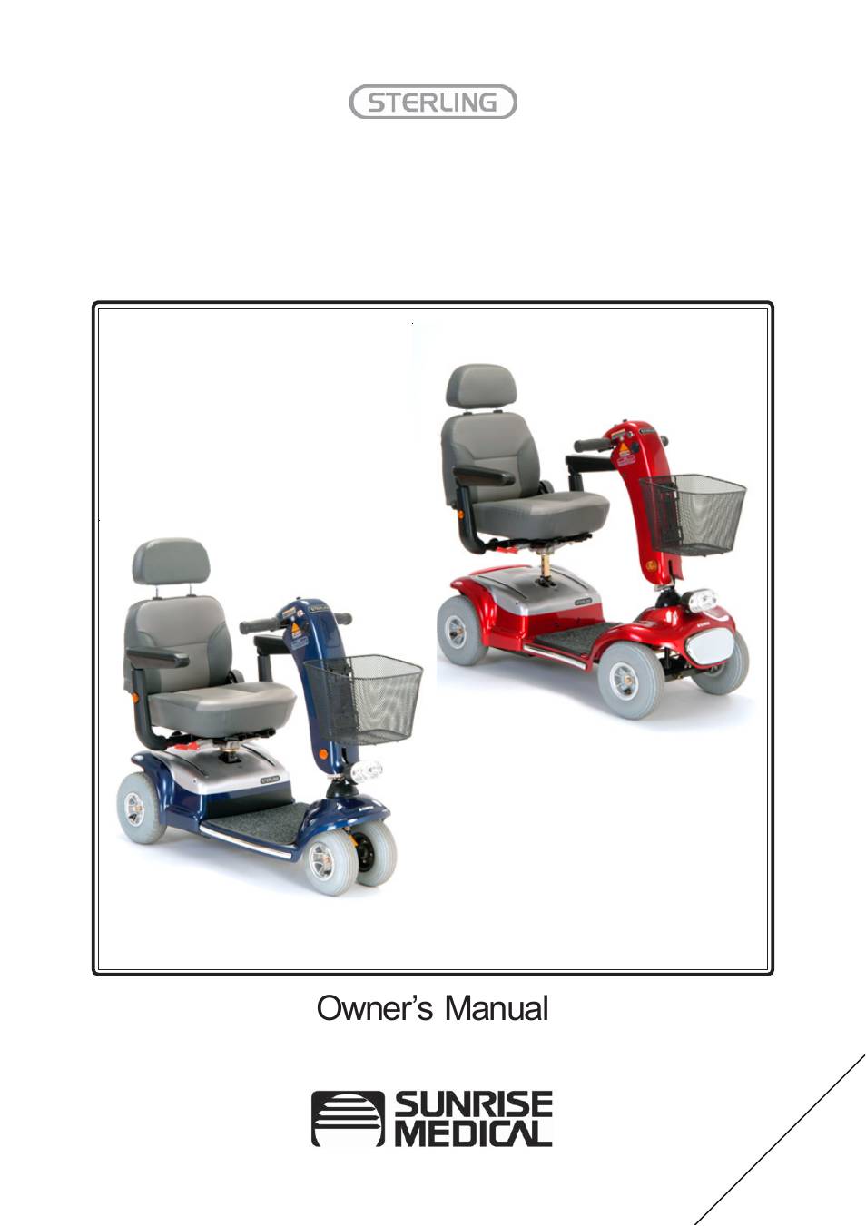 Sunrise Medical SAPPHIRE 3 User Manual | 39 pages