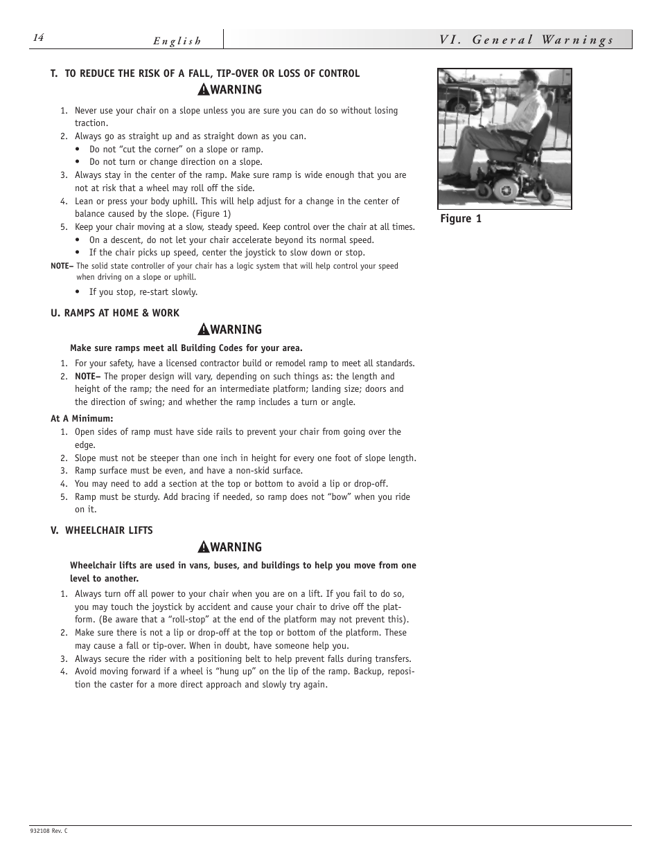 Sunrise Medical QUICKIE S-11 User Manual | Page 14 / 34