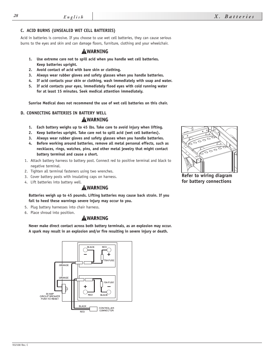 Sunrise Medical QUICKIE S-11 User Manual | Page 28 / 34