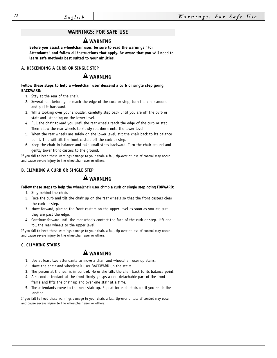 Sunrise Medical 2000 Series User Manual | Page 12 / 88