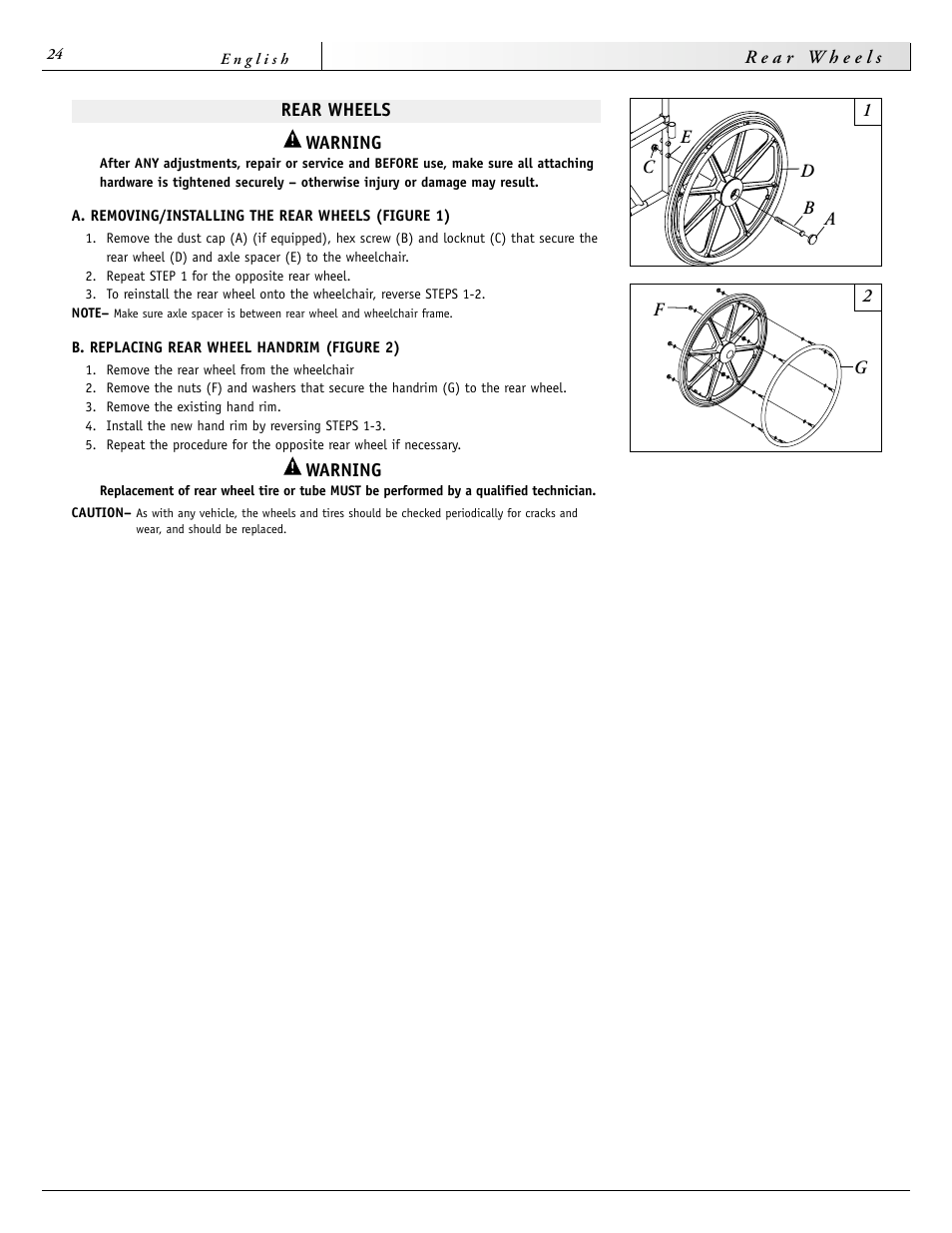 Sunrise Medical 2000 Series User Manual | Page 24 / 88