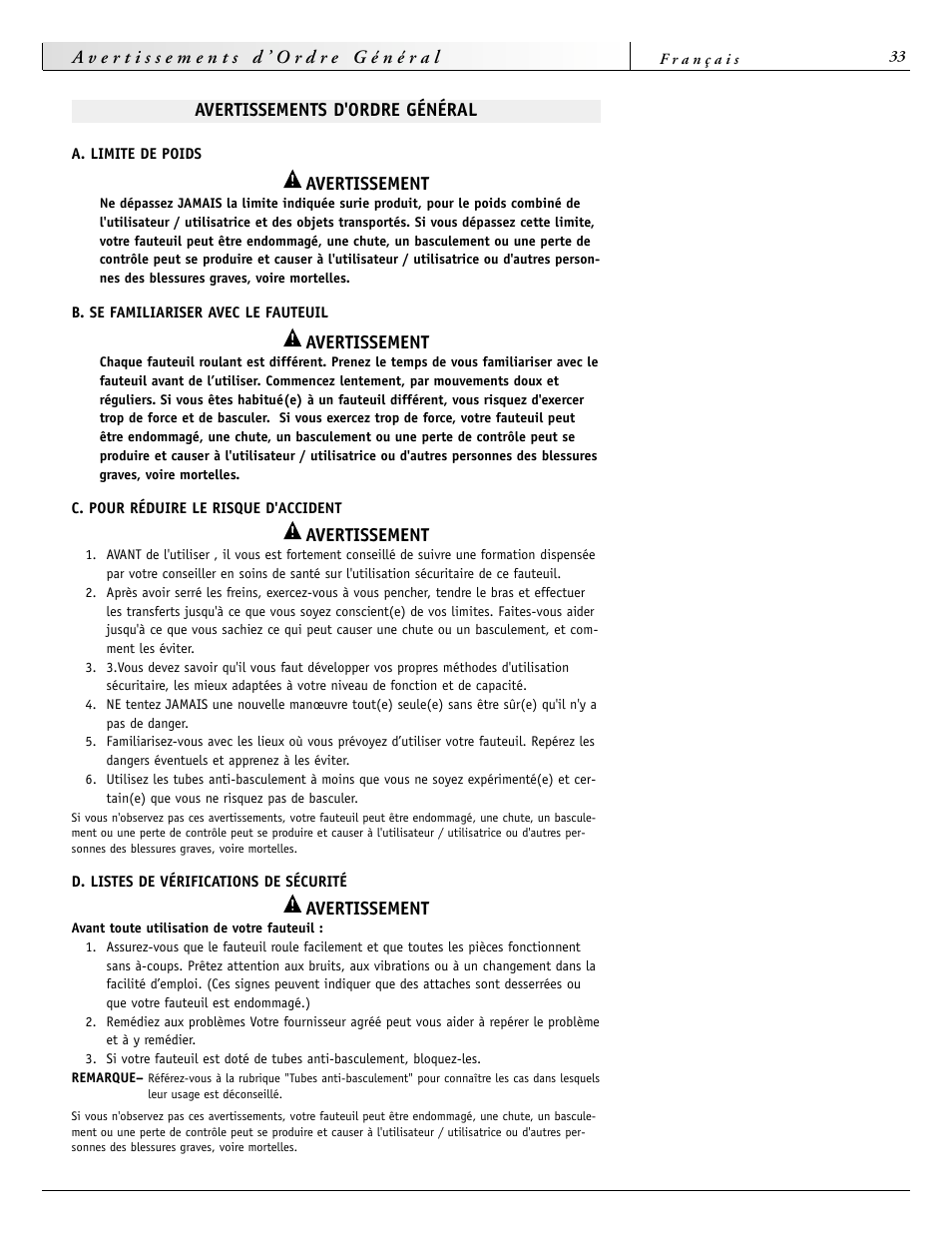Sunrise Medical 2000 Series User Manual | Page 33 / 88