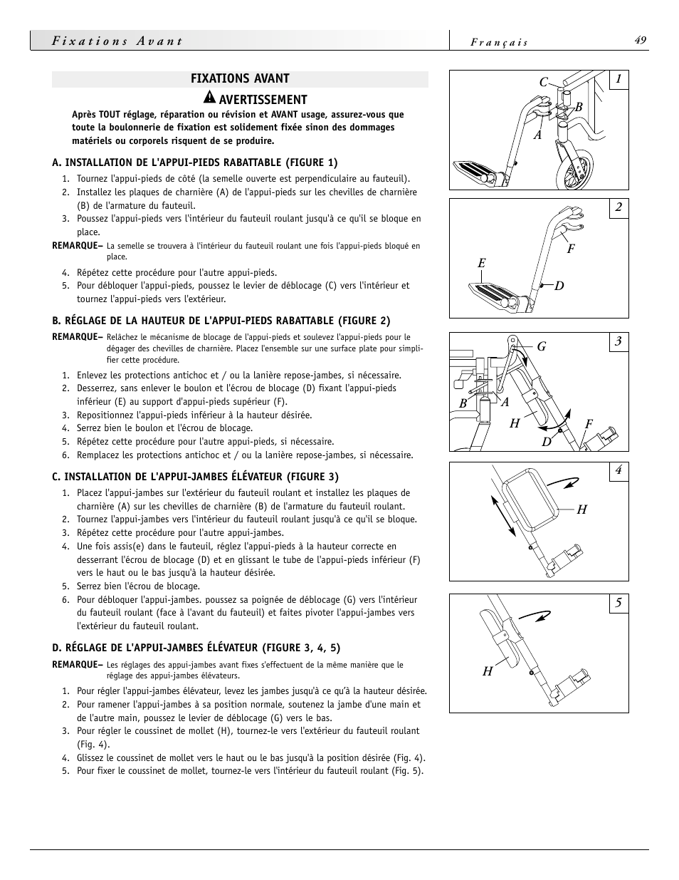 Sunrise Medical 2000 Series User Manual | Page 49 / 88