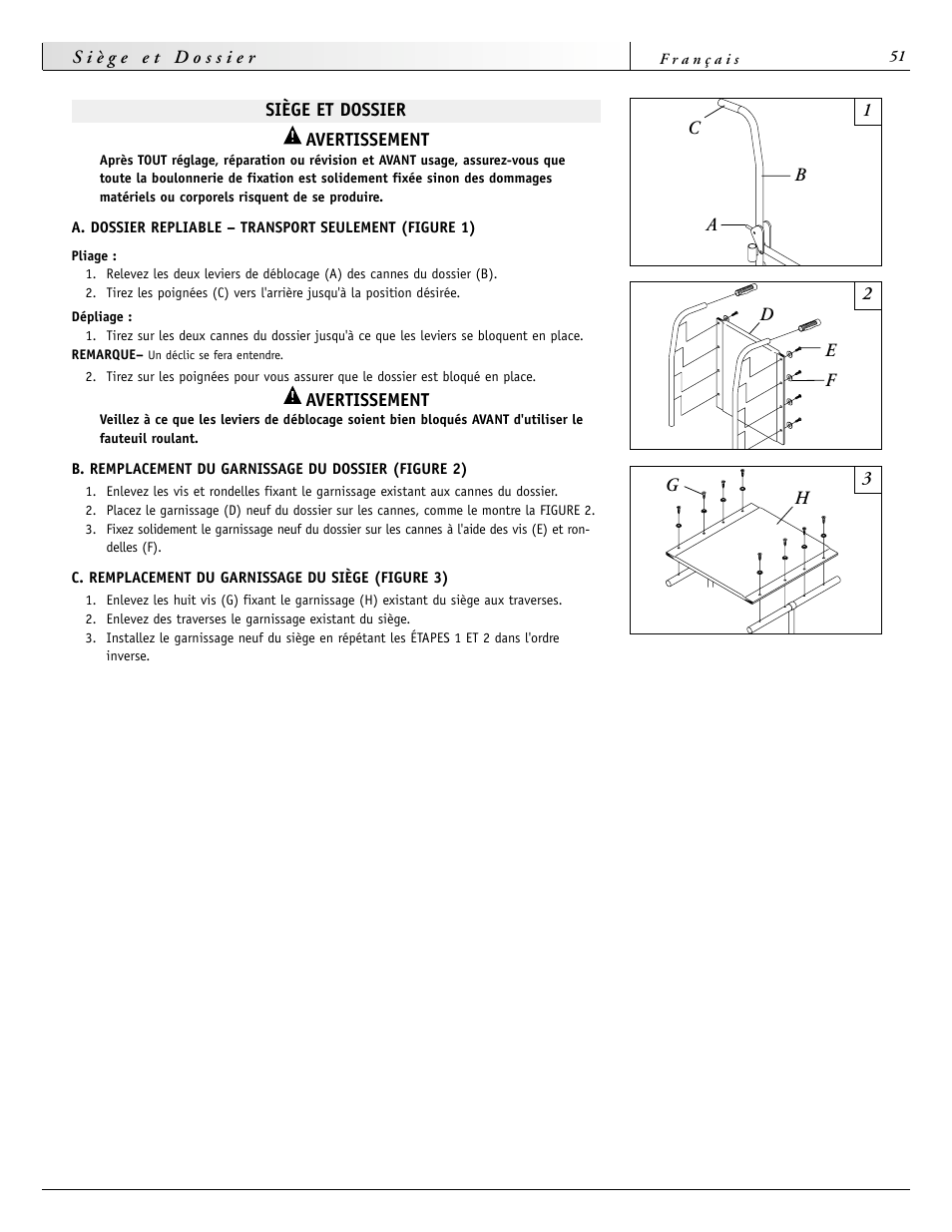 Sunrise Medical 2000 Series User Manual | Page 51 / 88