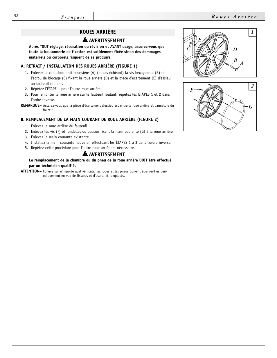 Sunrise Medical 2000 Series User Manual | Page 52 / 88