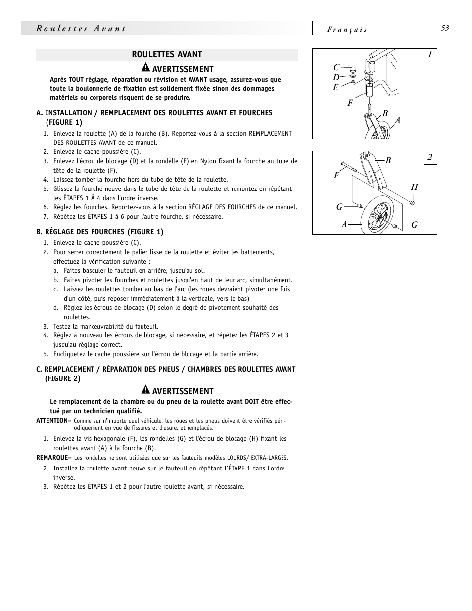 Sunrise Medical 2000 Series User Manual | Page 53 / 88
