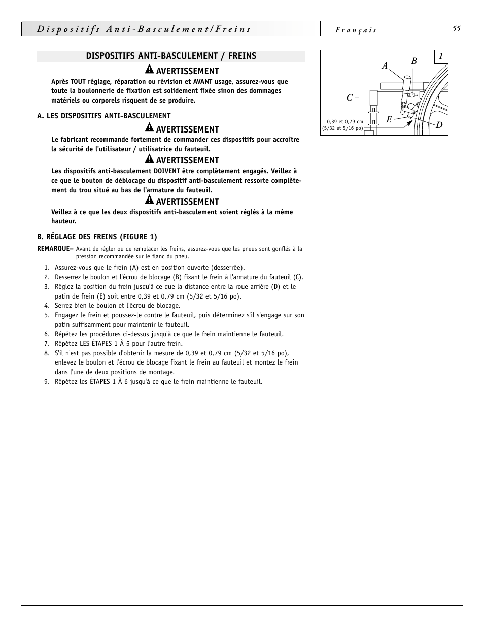 Sunrise Medical 2000 Series User Manual | Page 55 / 88