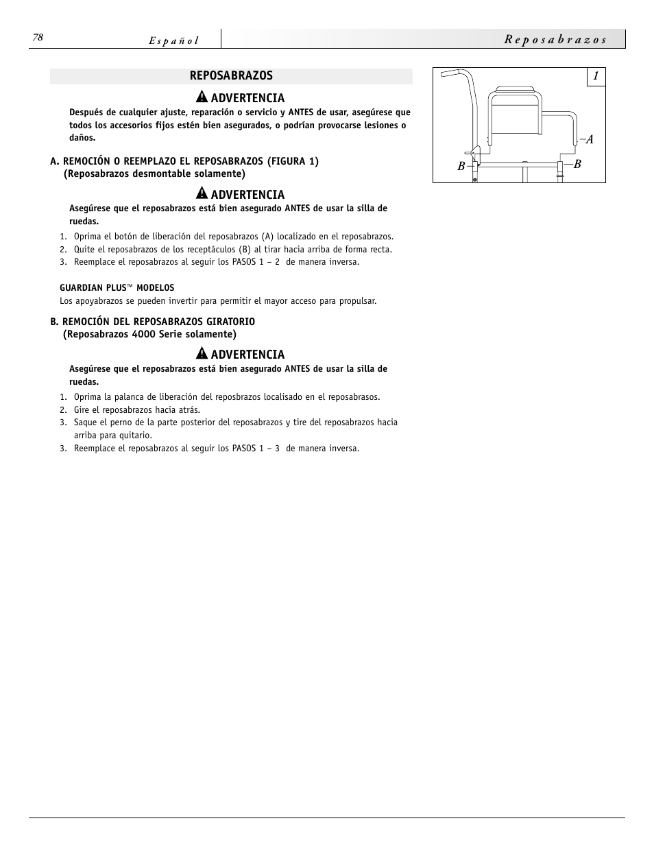 Sunrise Medical 2000 Series User Manual | Page 78 / 88