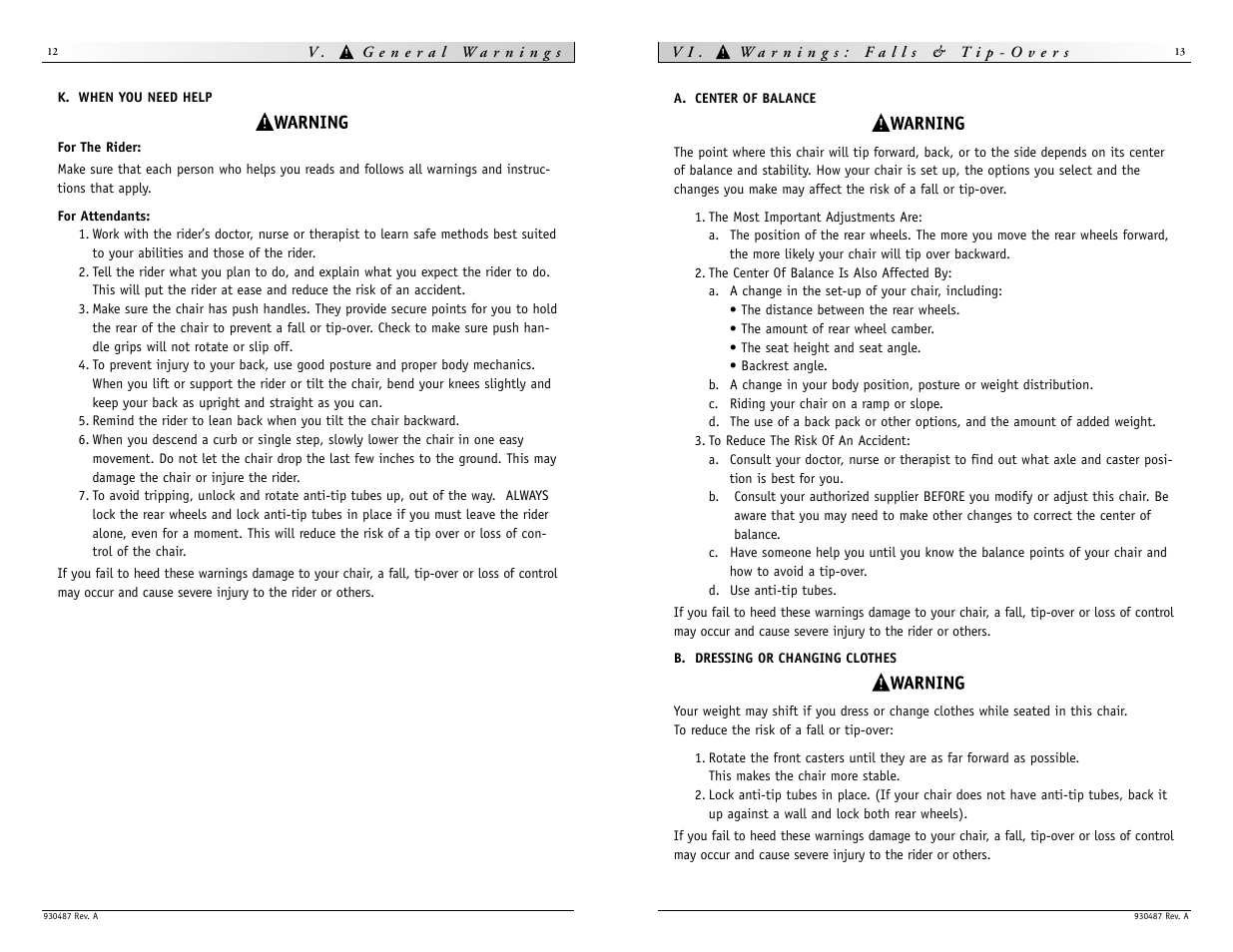 Sunrise Medical Quickie Ti Titanium User Manual | Page 7 / 23