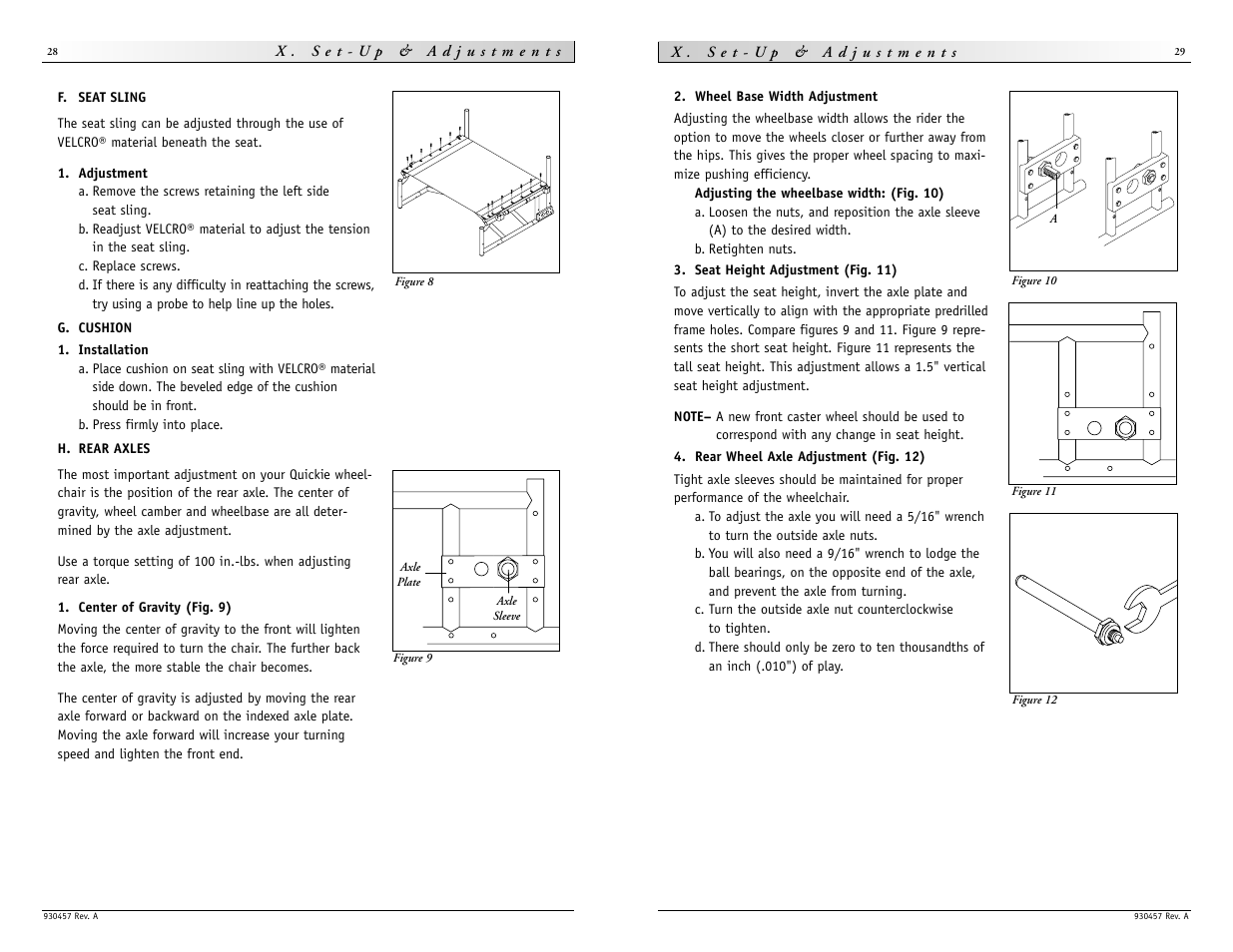 Sunrise Medical Quickie M6 User Manual | Page 15 / 21