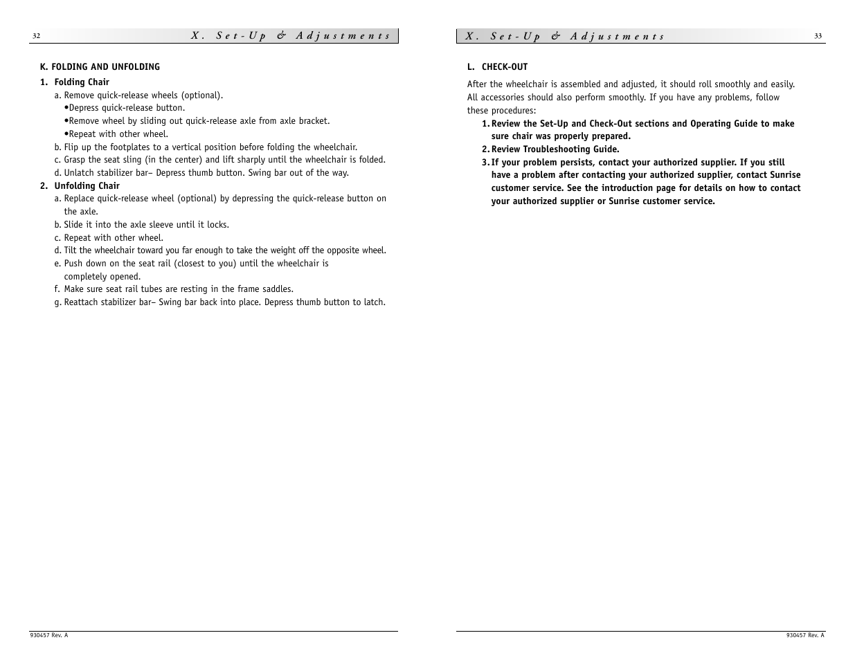 Sunrise Medical Quickie M6 User Manual | Page 17 / 21