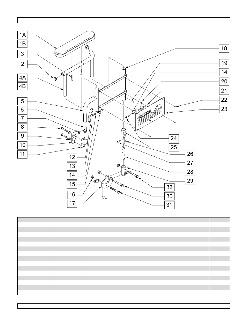 Flip-back height adjustable armrest | Sunrise Medical One-Arm Drive Quickie 2 User Manual | Page 148 / 173