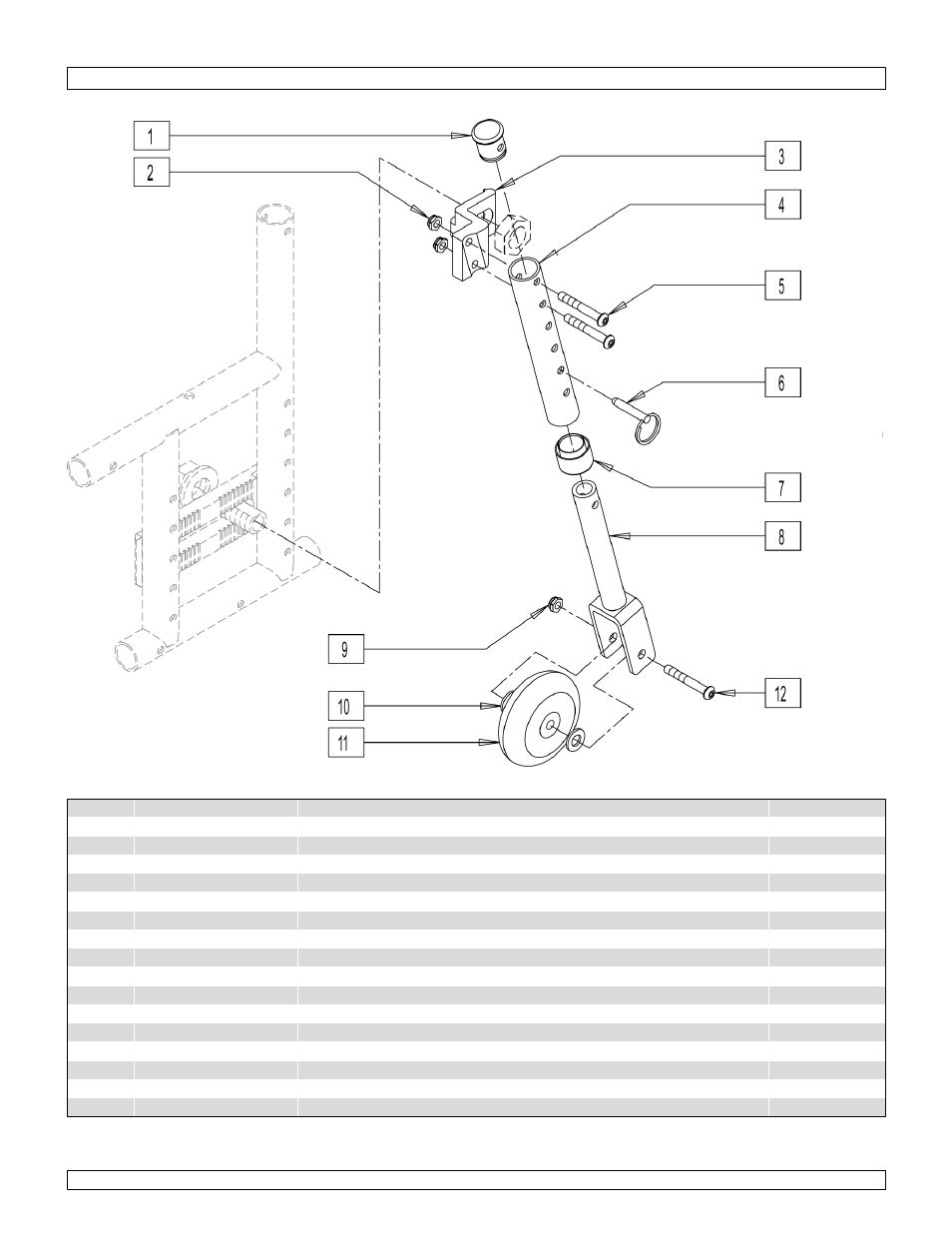 Travel wheel | Sunrise Medical One-Arm Drive Quickie 2 User Manual | Page 165 / 173