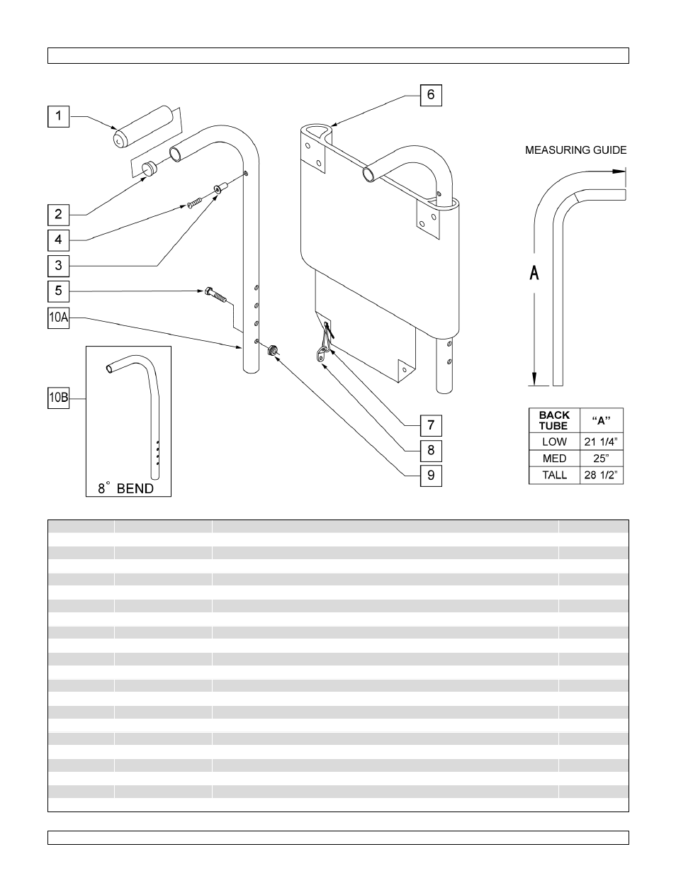 7/8 push handle backrest and upholstery | Sunrise Medical One-Arm Drive Quickie 2 User Manual | Page 63 / 173