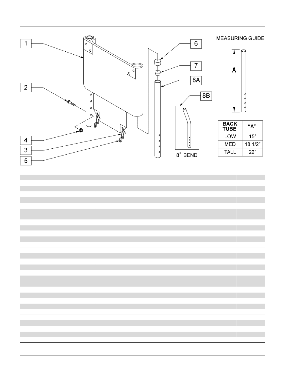 7/8 non-push handle backrest and upholstery | Sunrise Medical One-Arm Drive Quickie 2 User Manual | Page 66 / 173