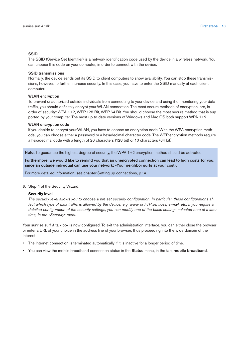 Sunrise Medical User Manual User Manual | Page 13 / 60