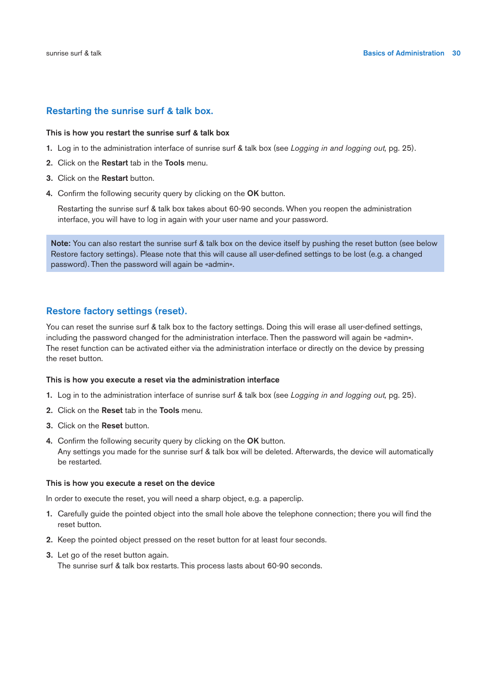 Sunrise Medical User Manual User Manual | Page 30 / 60