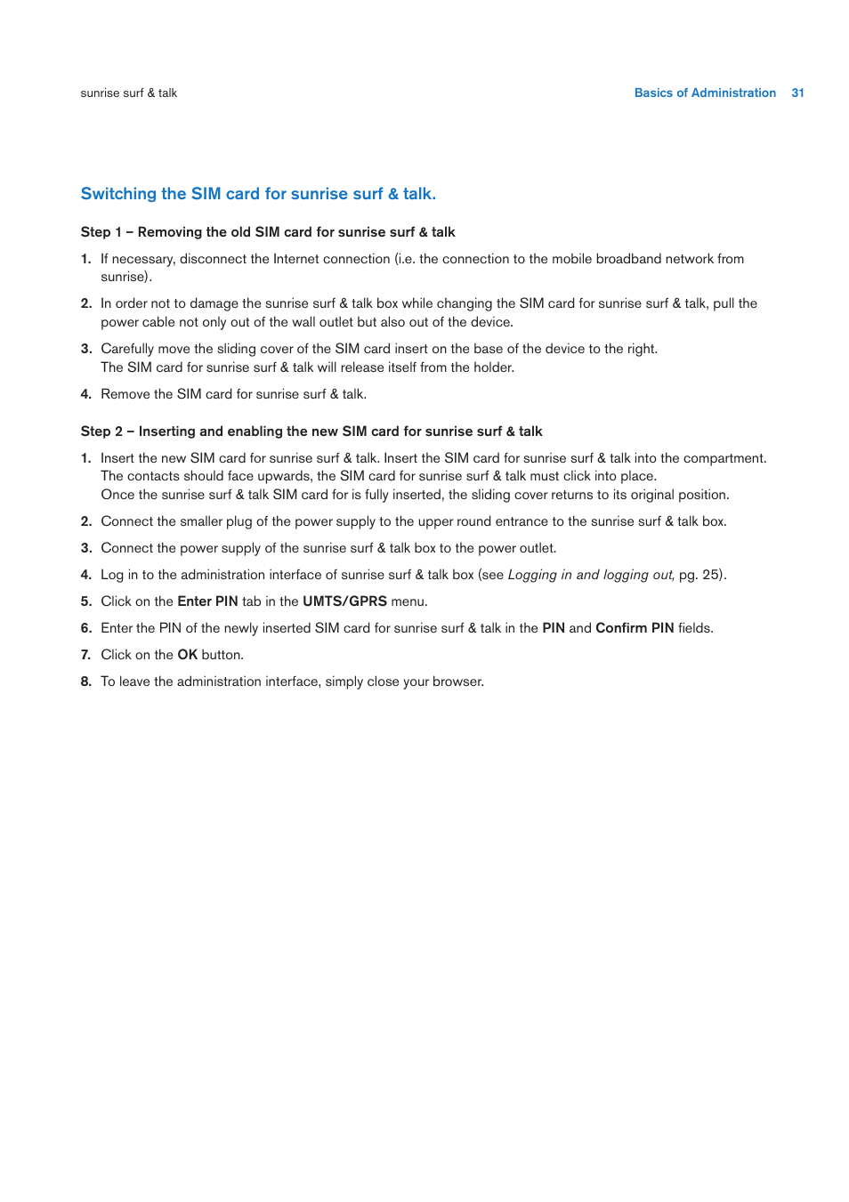 Sunrise Medical User Manual User Manual | Page 31 / 60