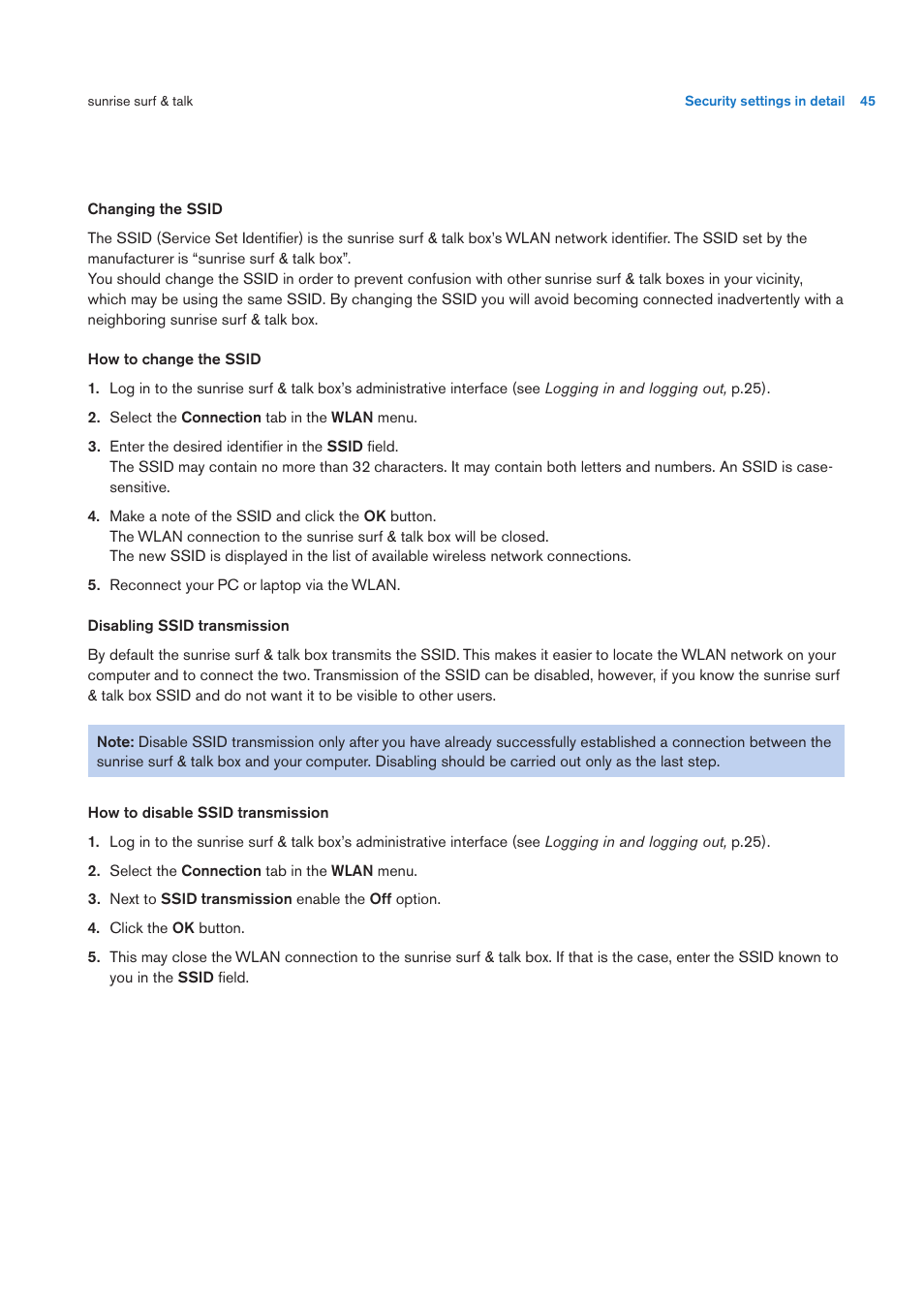 Sunrise Medical User Manual User Manual | Page 45 / 60
