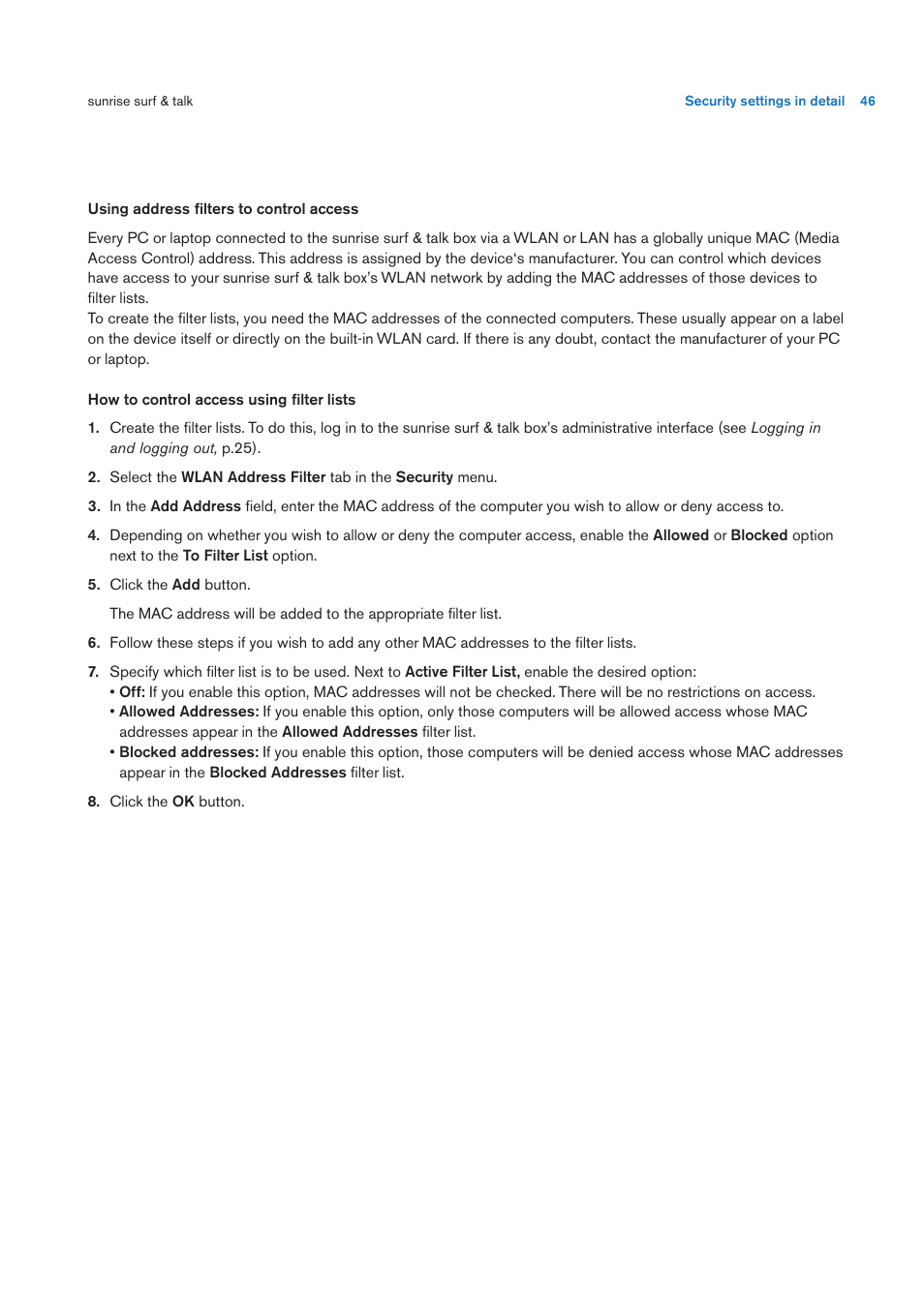 Sunrise Medical User Manual User Manual | Page 46 / 60