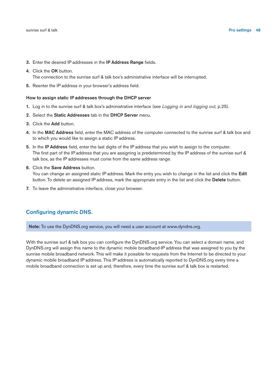 Sunrise Medical User Manual User Manual | Page 48 / 60