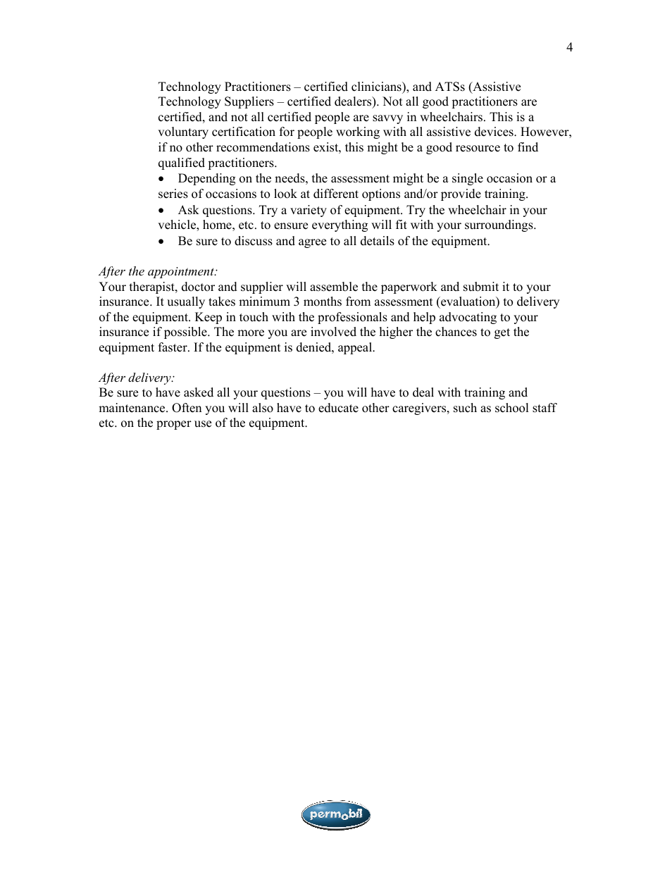 Sunrise Medical SMA User Manual | Page 4 / 27