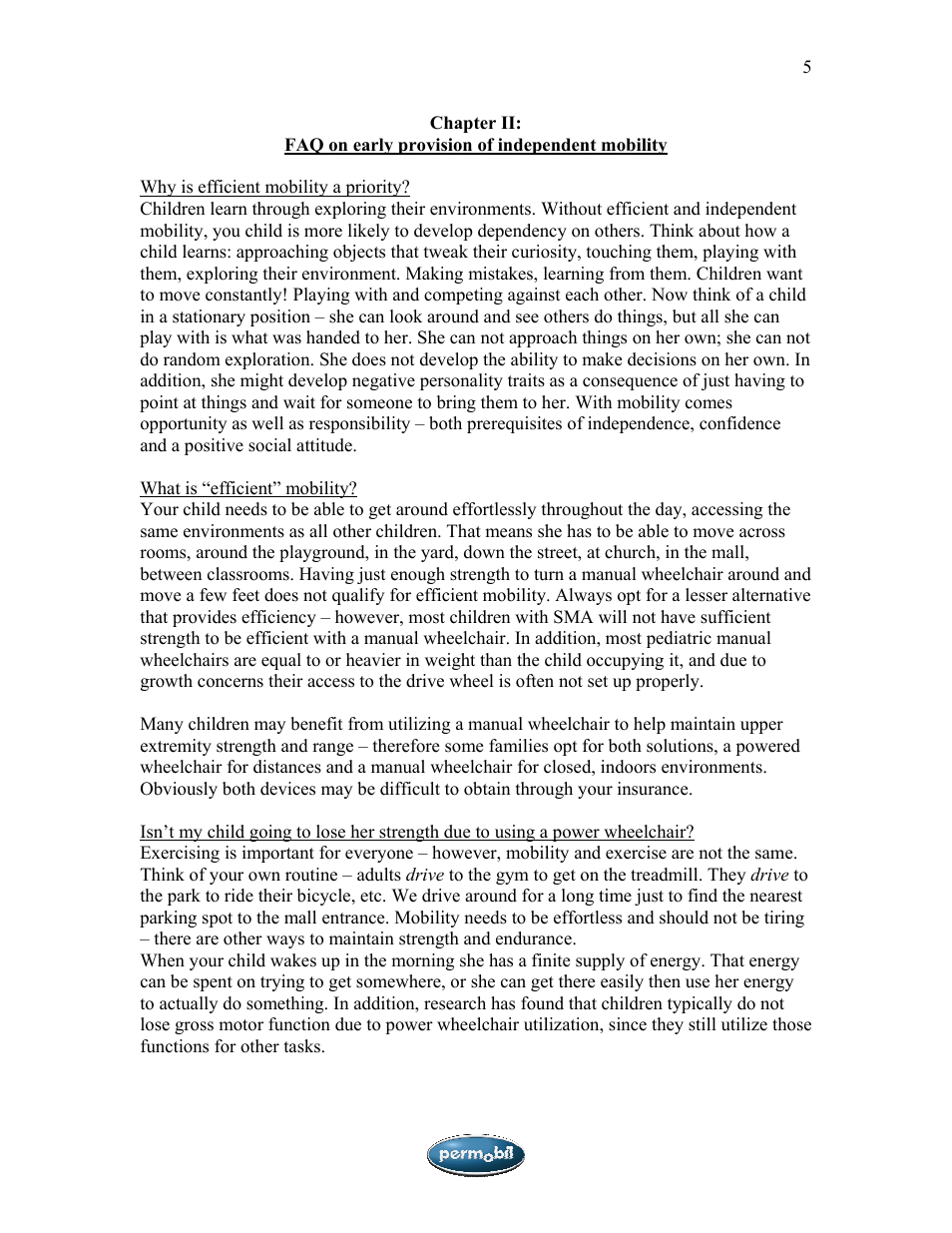 Sunrise Medical SMA User Manual | Page 5 / 27