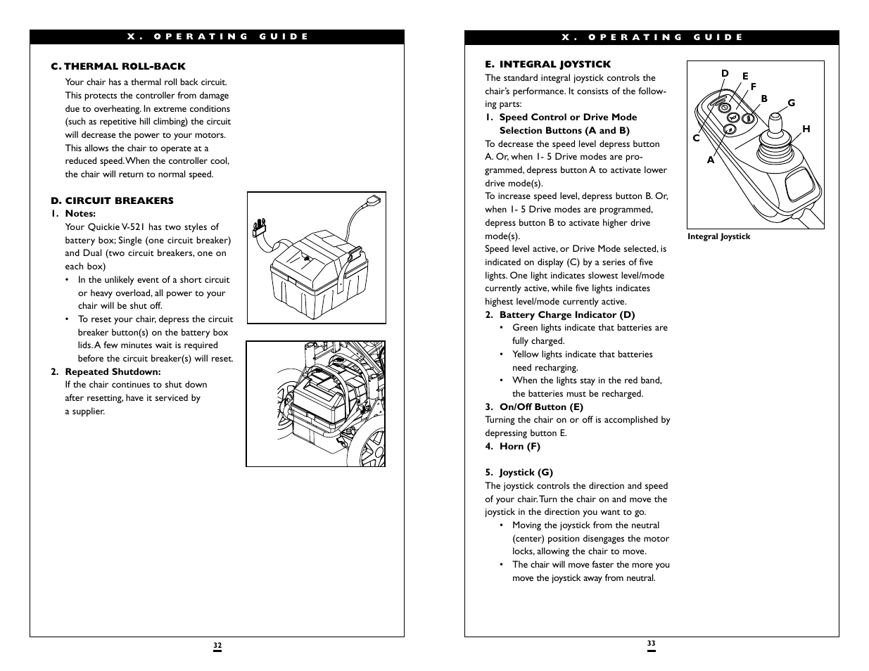 Sunrise Medical QUICKIE V-521 User Manual | Page 17 / 24
