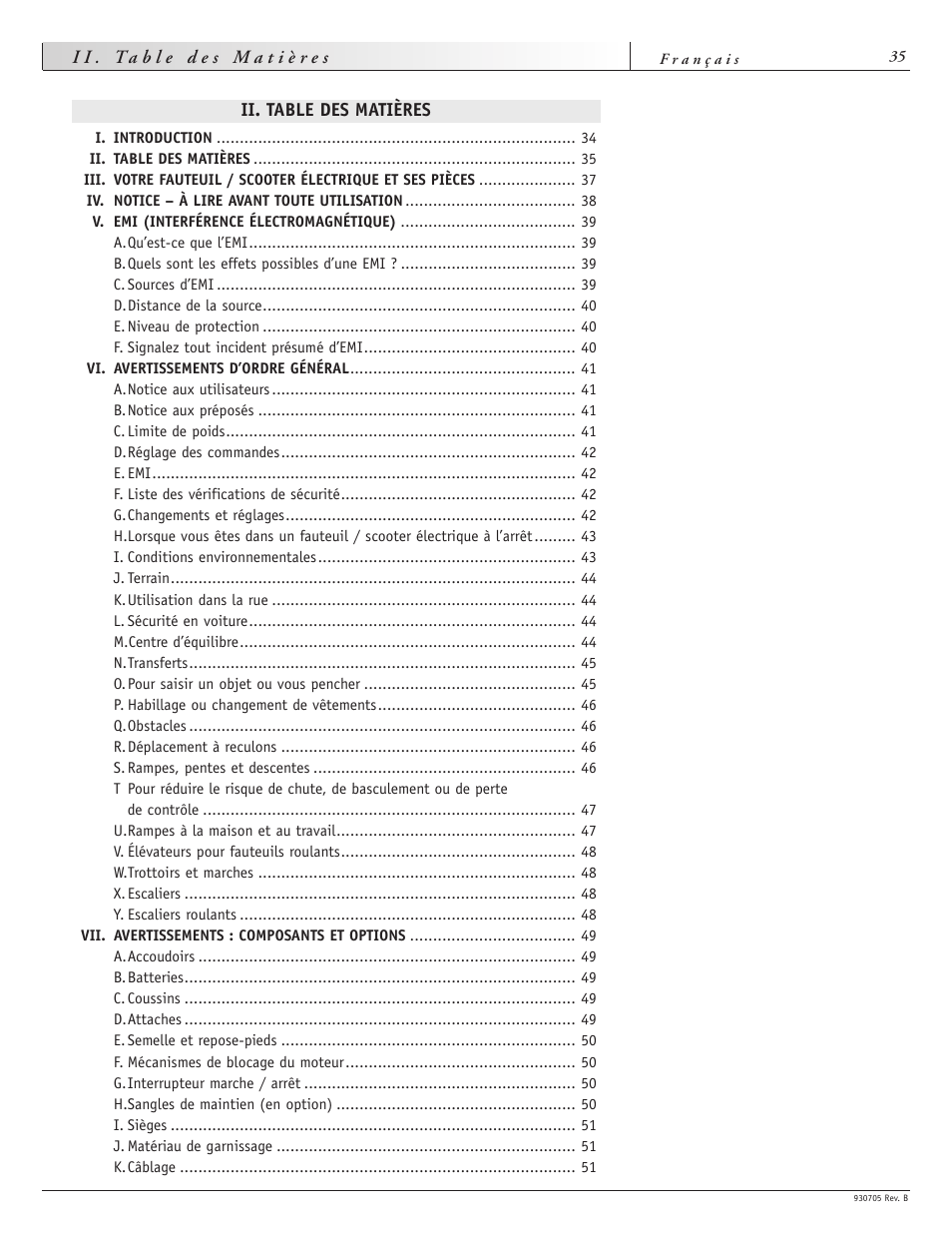 Sunrise Medical Ruby User Manual | Page 35 / 100