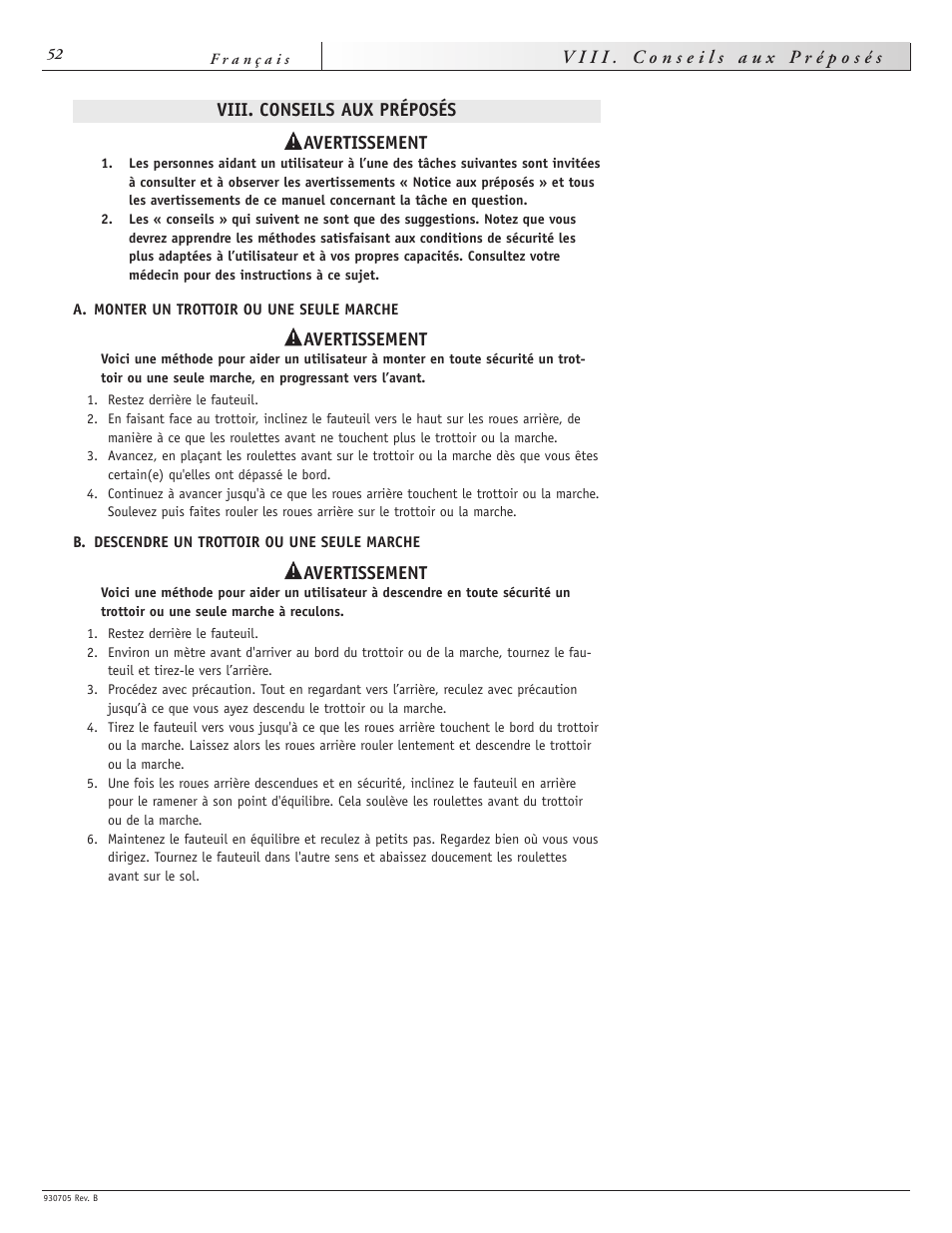 Sunrise Medical Ruby User Manual | Page 52 / 100