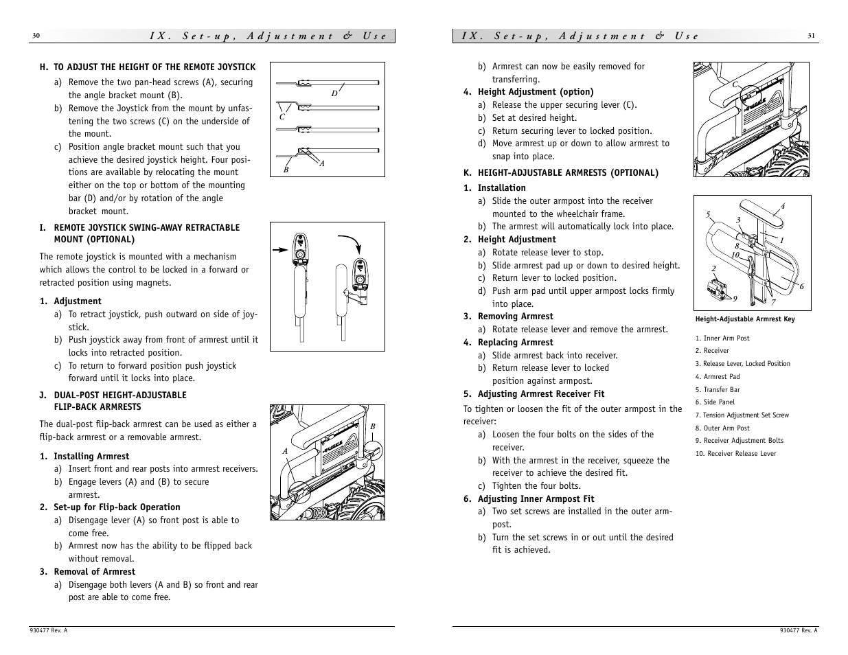 Sunrise Medical Quickie S-646 SE User Manual | Page 16 / 27