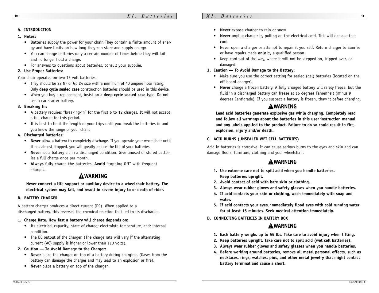 Sunrise Medical Quickie S-626 User Manual | Page 21 / 27