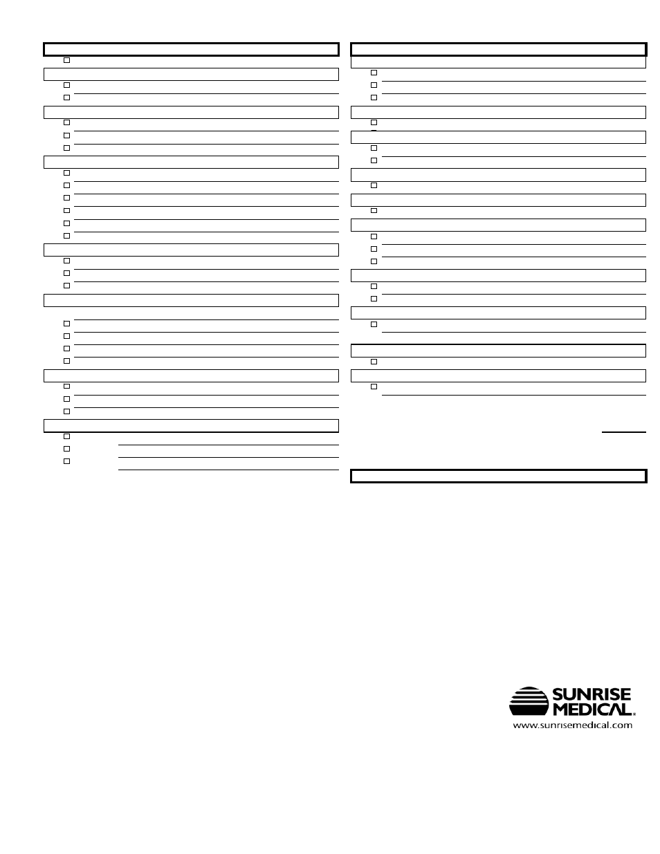 Sunrise Medical Quickie P200 User Manual | Page 5 / 5