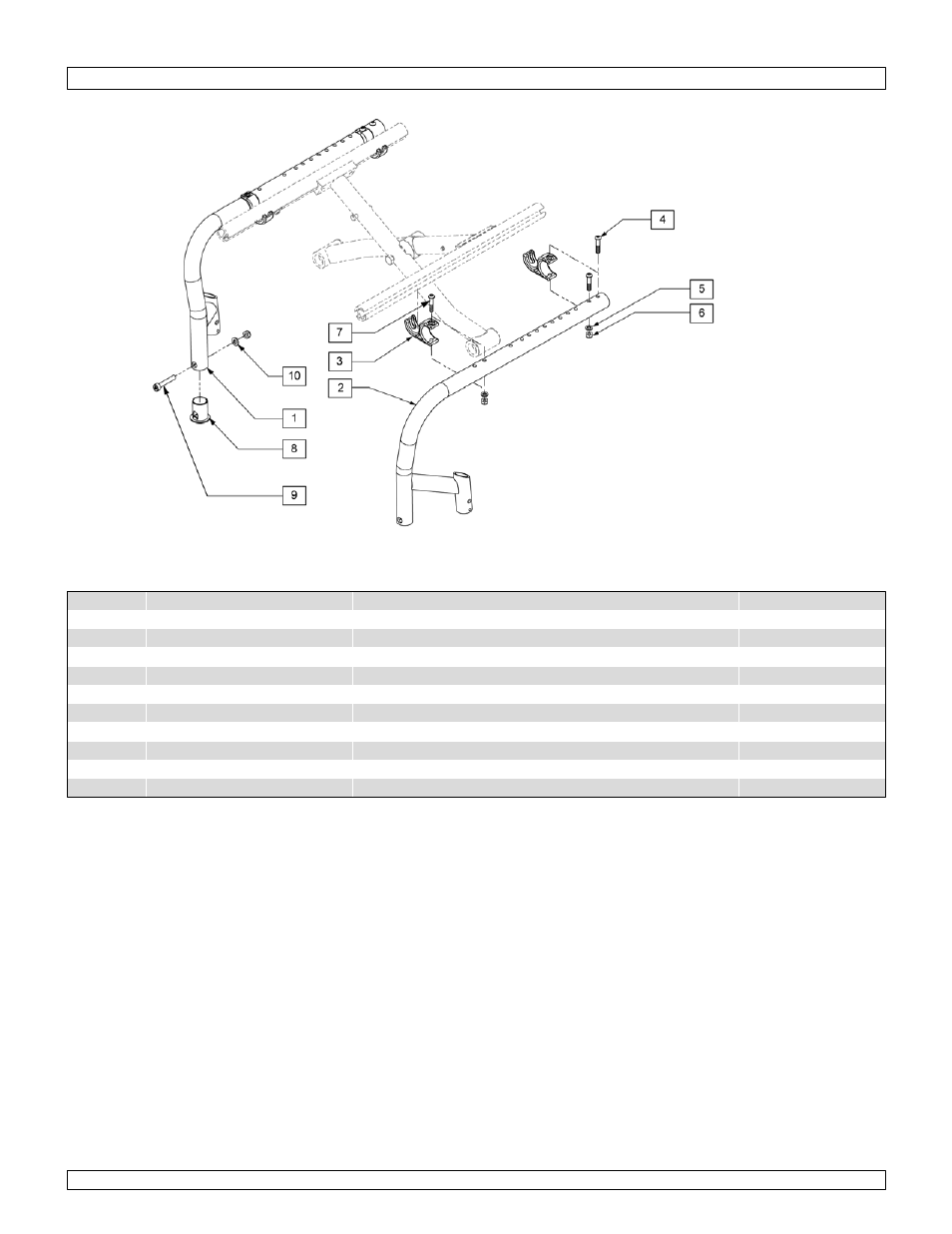 Fixed front frame | Sunrise Medical Swing-Away and Fixed Front GTX User Manual | Page 10 / 115