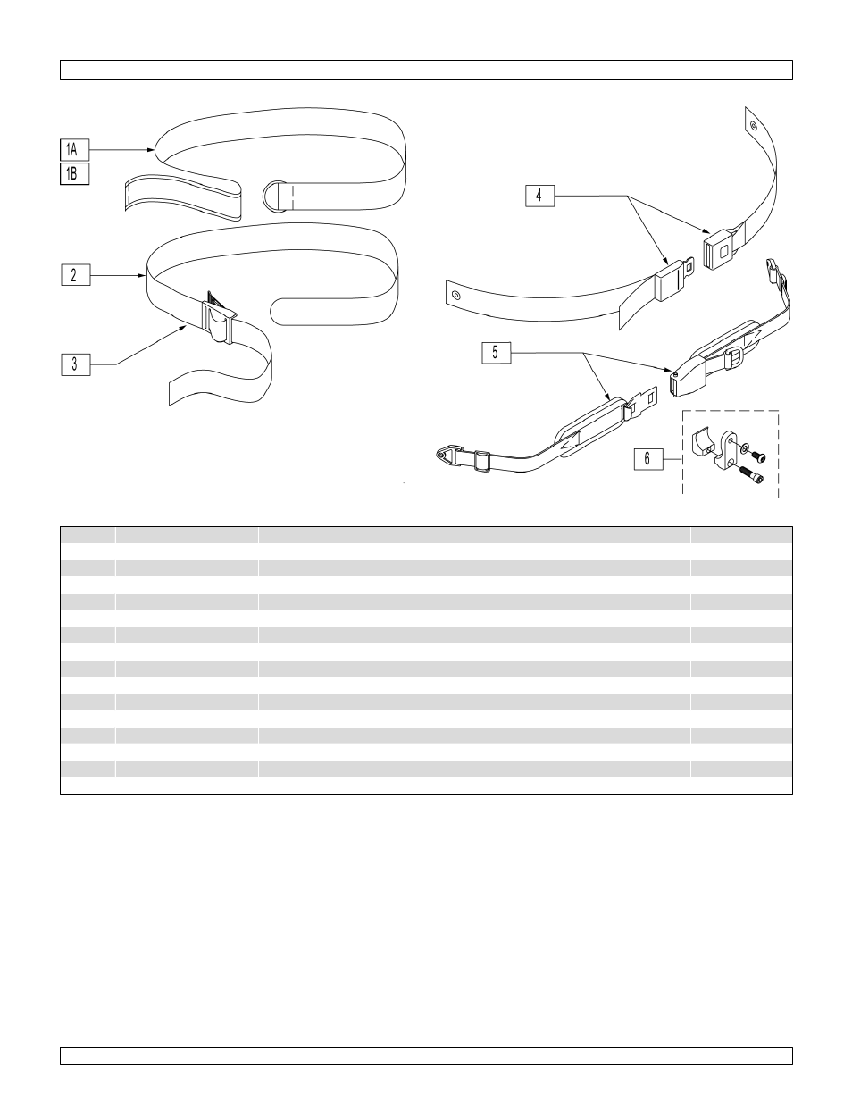 Positioning belts | Sunrise Medical Swing-Away and Fixed Front GTX User Manual | Page 109 / 115