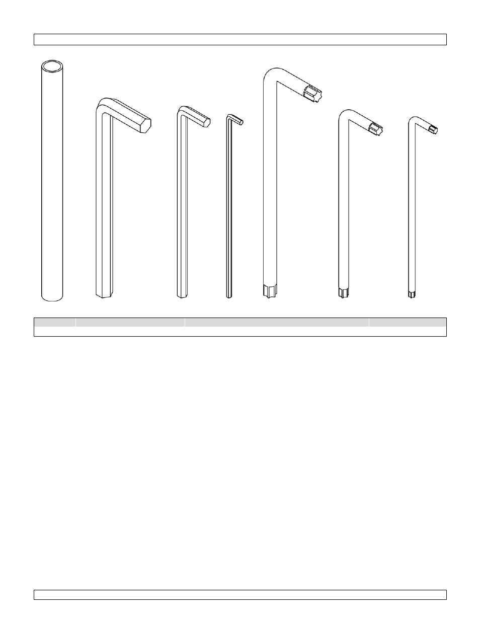 Tool kit | Sunrise Medical Swing-Away and Fixed Front GTX User Manual | Page 111 / 115