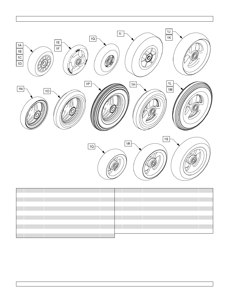 Casters | Sunrise Medical Swing-Away and Fixed Front GTX User Manual | Page 16 / 115