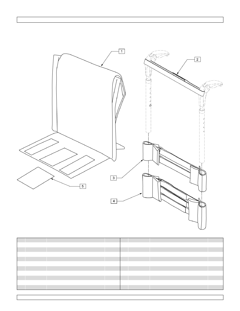 Vented back | Sunrise Medical Swing-Away and Fixed Front GTX User Manual | Page 43 / 115