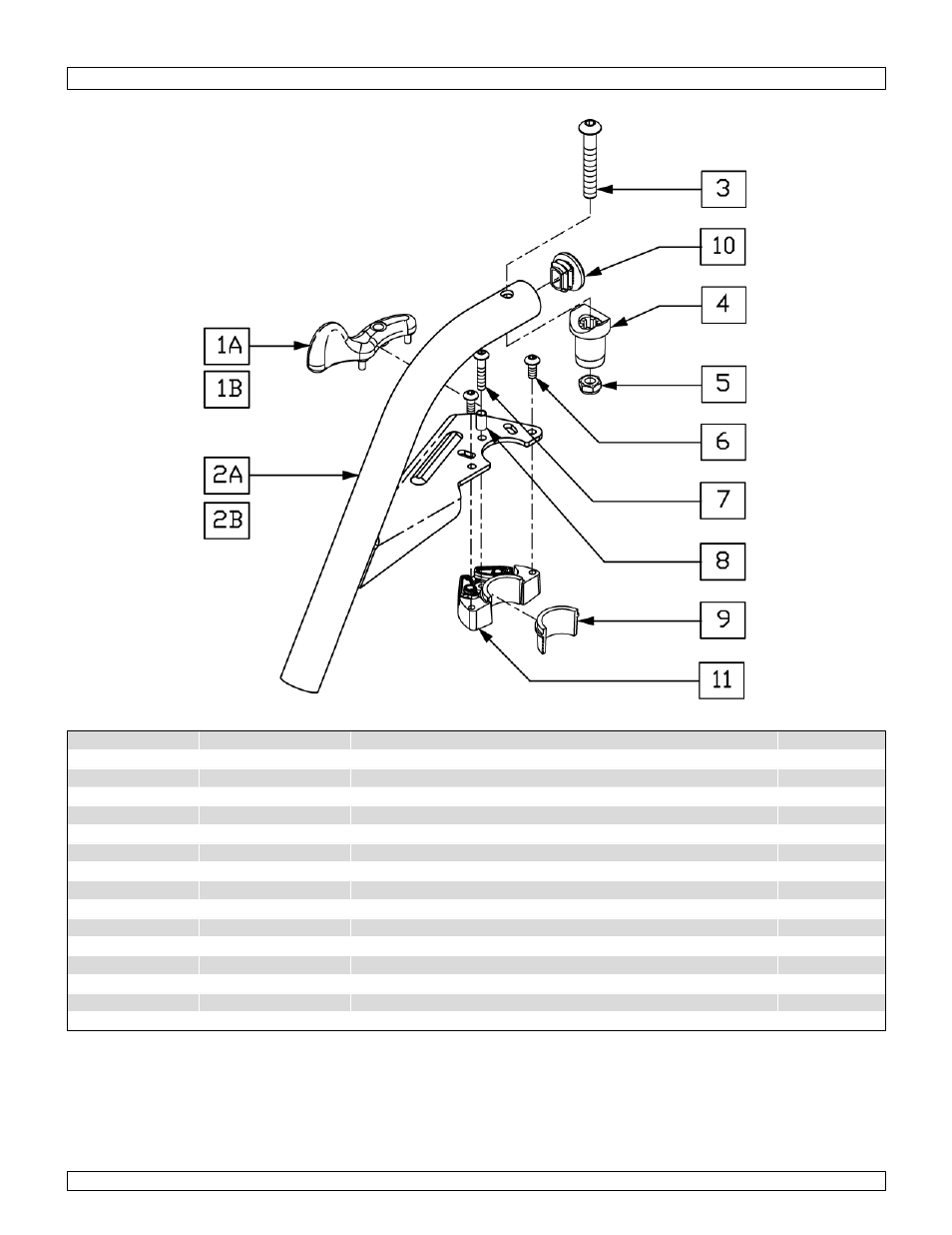 60 deg hanger - swing in-out | Sunrise Medical Swing-Away and Fixed Front GTX User Manual | Page 53 / 115