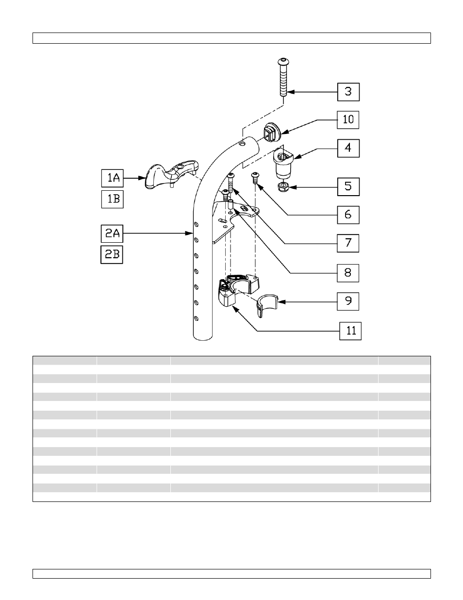 90 deg front mount hanger swing in-out | Sunrise Medical Swing-Away and Fixed Front GTX User Manual | Page 59 / 115